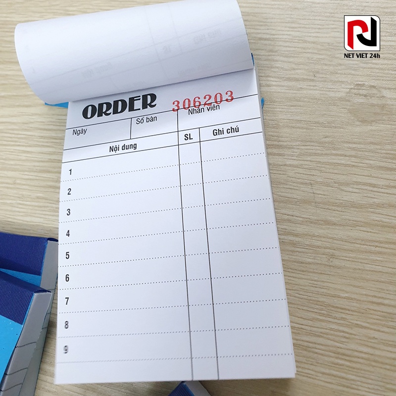 Order 1 liên "CÓ SỐ NHẢY" Combo 100 cuốn