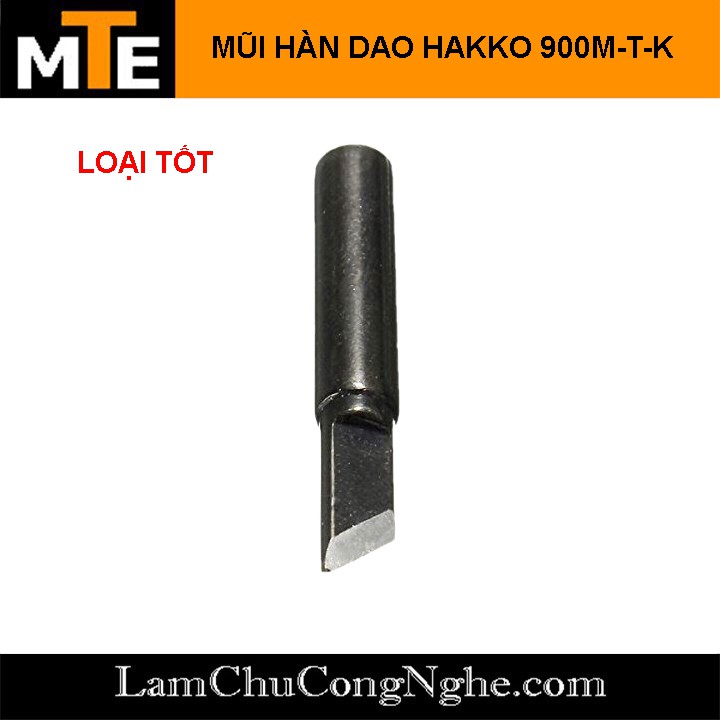 Mũi Hàn dao Hakko 900M-T-K  Mũi hàn thiếc tương thích với mỏ hàn 907, 936...