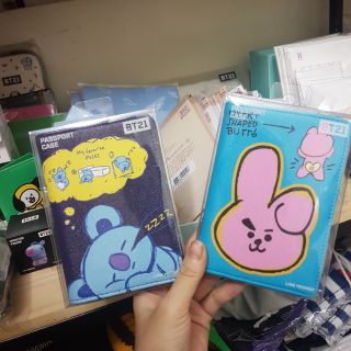 [HÀNG CHÍNH HÃNG] LINE FRIENDS Passport case BT21