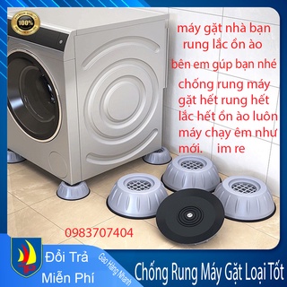 [ LOẠI TỐT ] Chân Máy Giặt 4 Miếng Cao Su Cao Cấp Chống Ồn Chống Rung, Đế Chống Rung Máy Giặt mẫu mới 2021