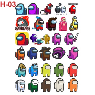 Stickers/ Hình dán AMong Us (các mẫu khác nhau)