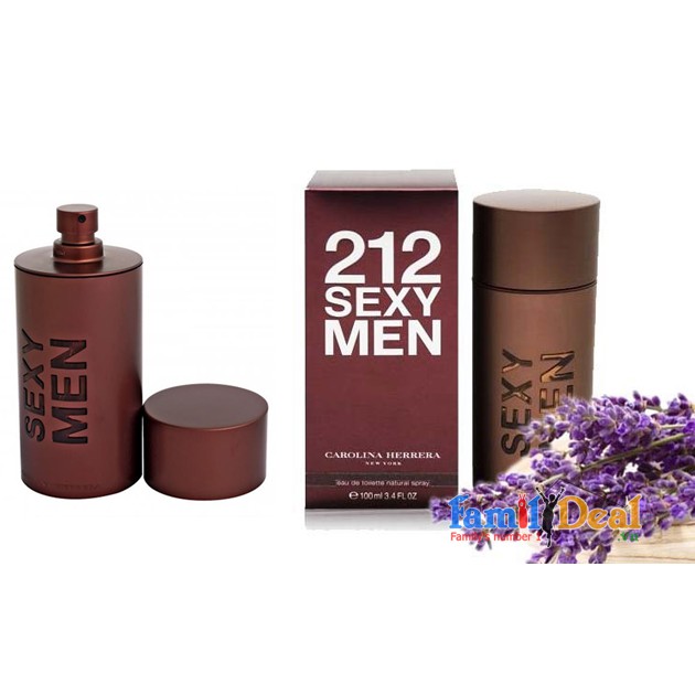Nước hoa Nam 212 Sexy Men Carolina Herrera 100ml chất lượng | Thế Giới Skin Care