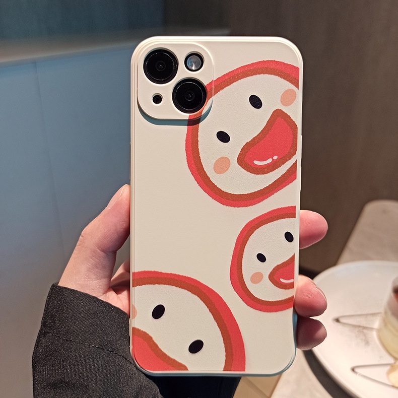 Ốp lưng iphone bé hành đáng yêu viền vuông bvc cho iphone 14/xr/xsmax/14promax/13pro/6/7/8plus/se2020/x/xs