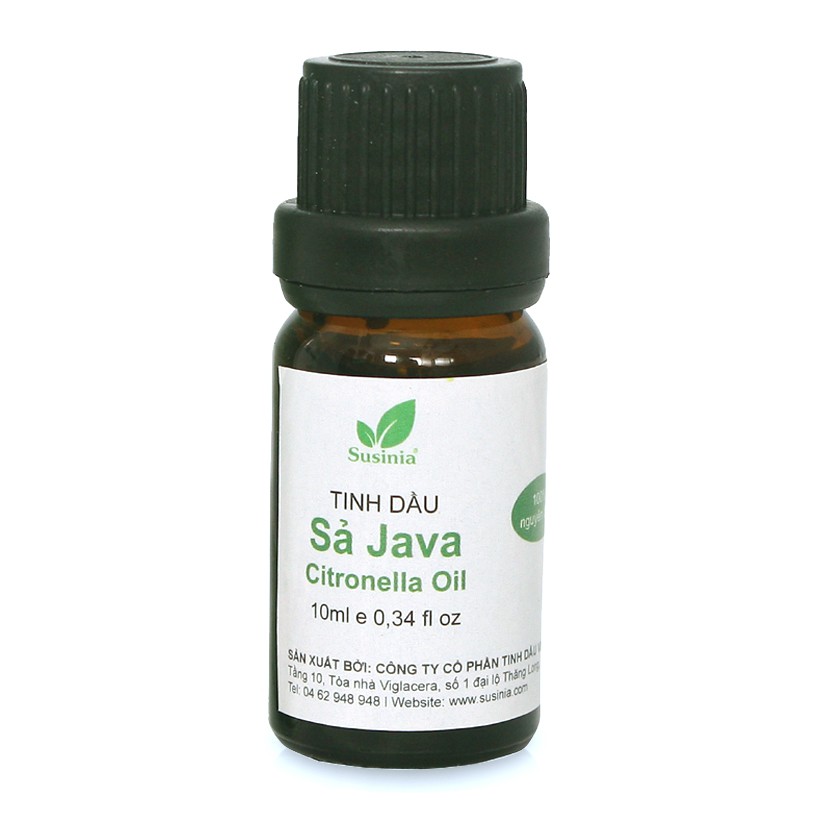 Tinh dầu sả Java Susinia 10ml 100% nguyên chất tự nhiên