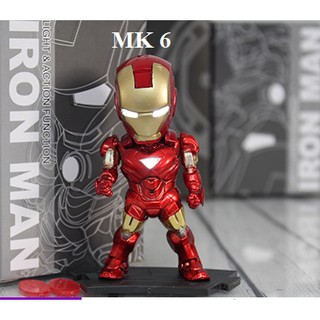 Mô hình iron man led 6 mẫu (bộ 1) lẻ