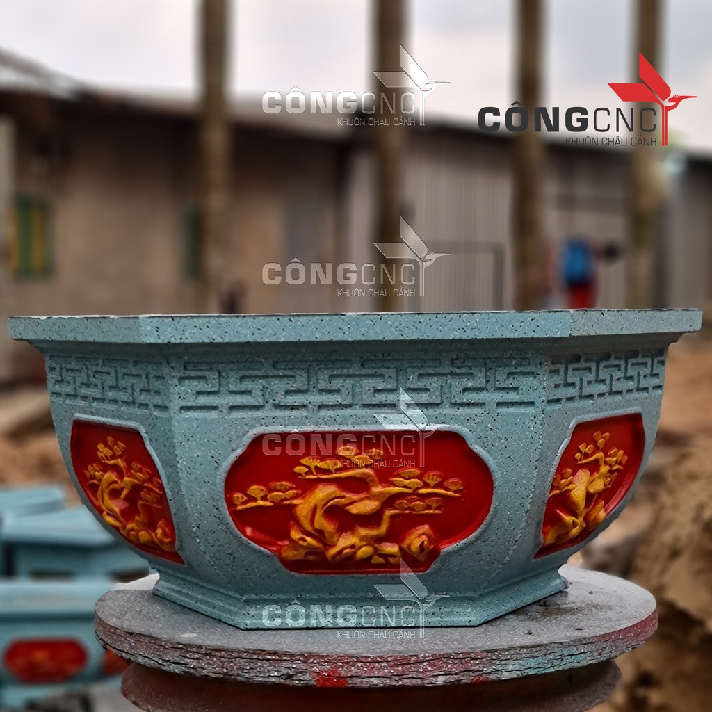 Khuôn Lục Giác 45 Dáng Bầu
