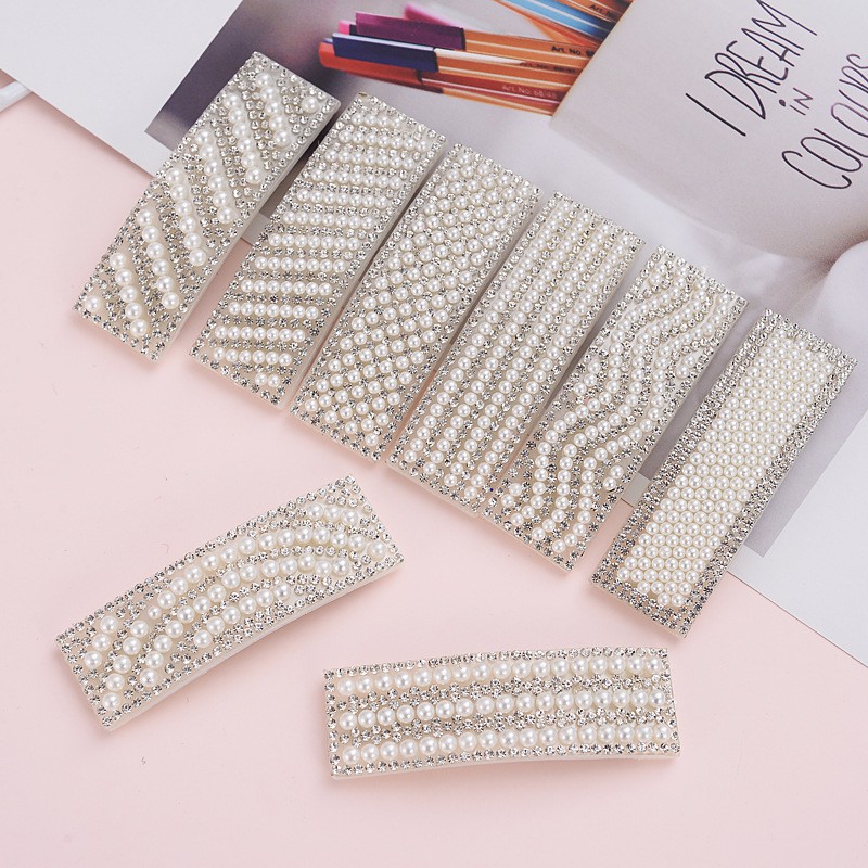 Superseller Girls Cute Hair Clips With Pearl Rhinestone Design Hair Pin Children Hairpin Princess Hair Accessories