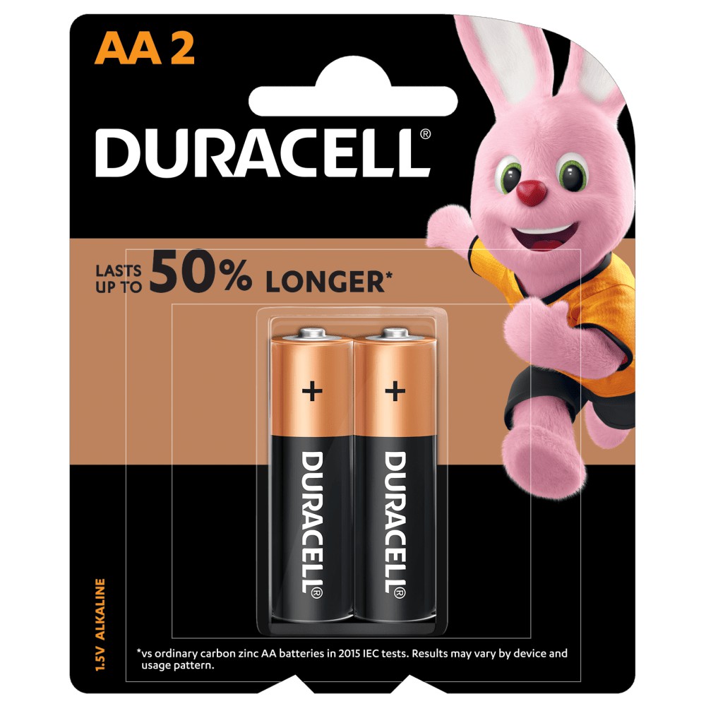 [Mã LIFE2410K giảm 10K đơn 20K] Pin AA Duracell MN1500 vỉ 2 viên