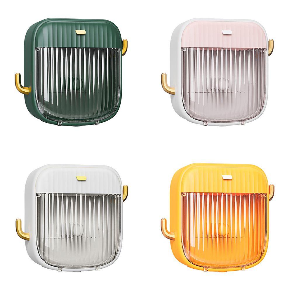 KUNHEV Hộp Đựng Khăn Giấy Treo Tường Tự Dính Tiện Dụng