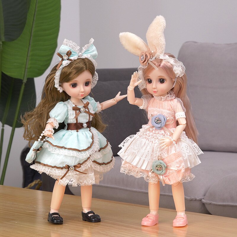 Bộ Quần Áo Công Chúa Dành Cho Búp Bê bjd 1 / 6 28cm