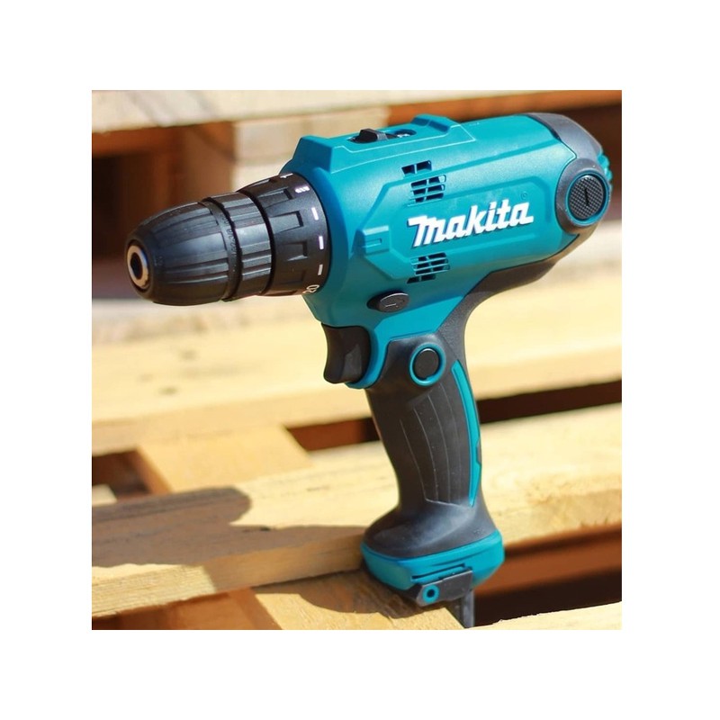 Máy khoan búa và vặn vít Makita (10mm) HP0300