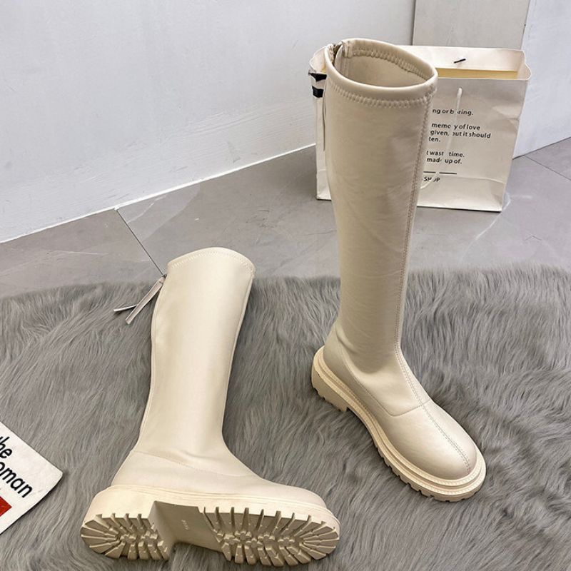 GIÀY BOOT ĐÙI KHOÁ SAU CHO NỮ