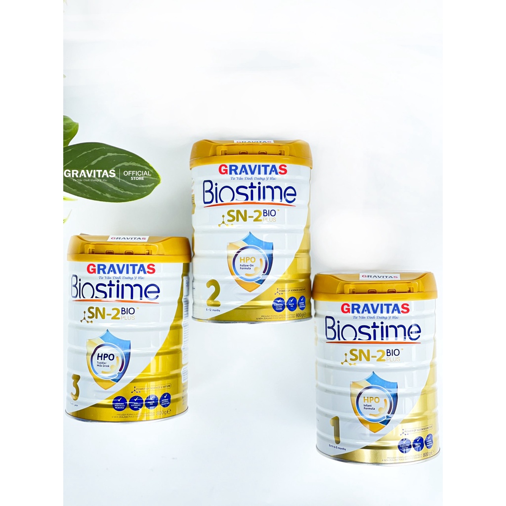 Sữa Bò Biostime Úc 800gm Số 1 2 3 Cao Cấp