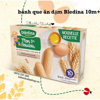 Bánh ăn dặm Bledina dành cho bé trên 10 tháng date 2021