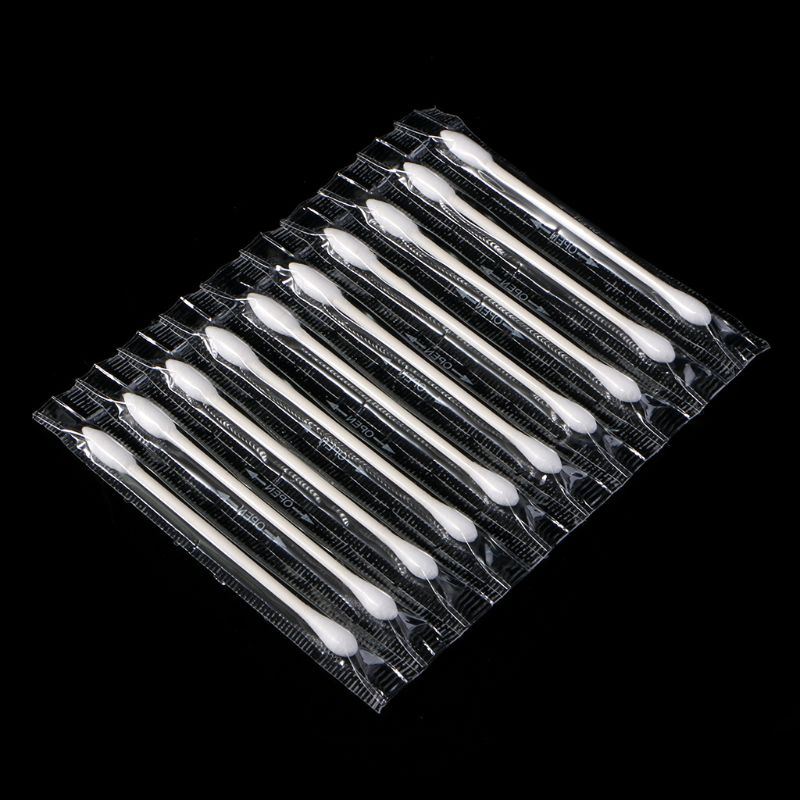 Set 10 Tăm Bông Cotton Đầu Tròn Tiện Lợi