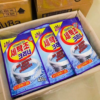 Gói tẩy lồng máy giặt.
