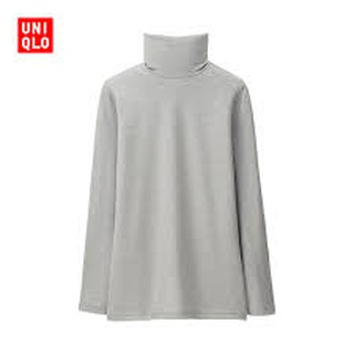 Áo cotton cổ lọ UNIQLO dành cho nữ