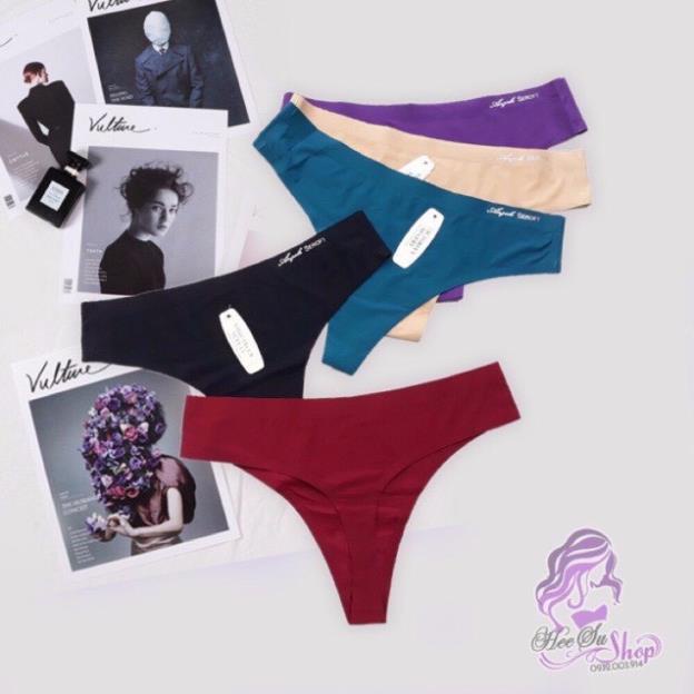 Sét 10 Quần Lót su lọt Khe Không Đường Viền 009 (40-60kg) 10quần - LADY