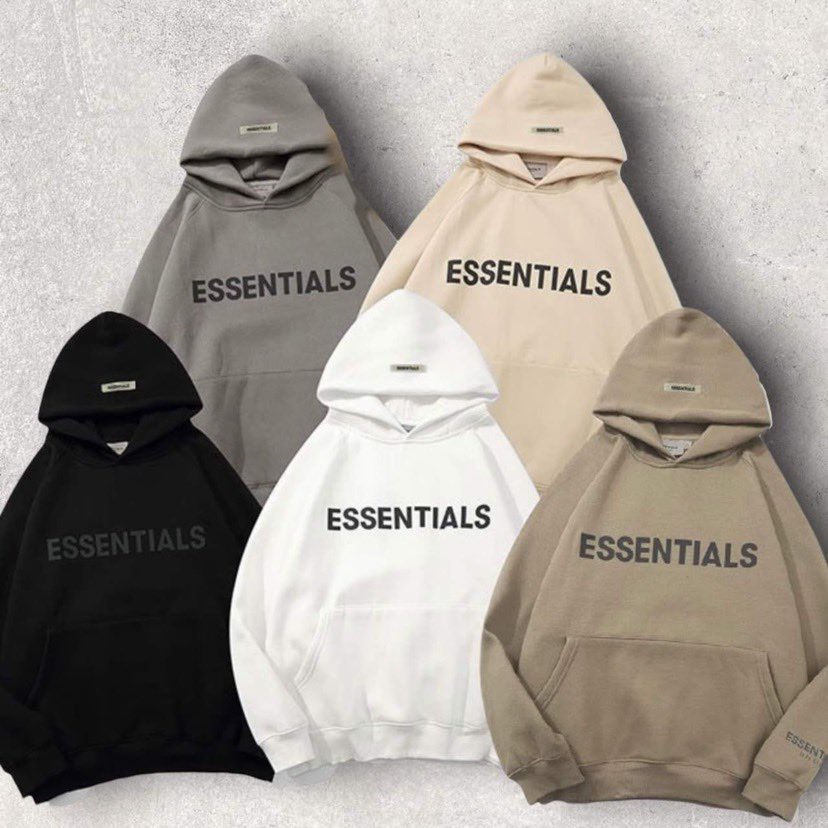 Áo Hoodie Essential Dày Ấm Áp - Nỉ bông xịn