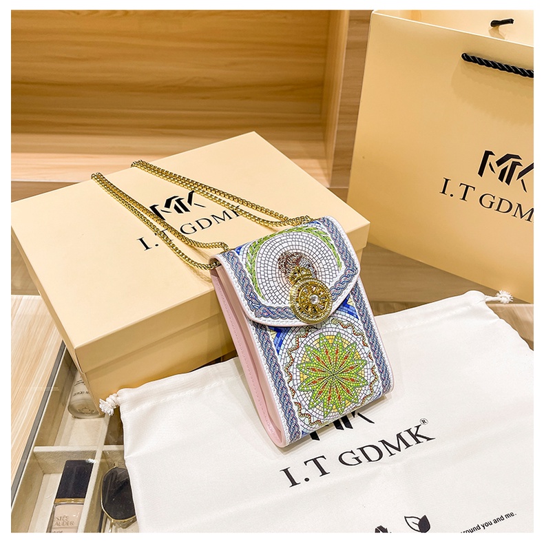 Túi Xách Đeo Chéo Mini Họa Tiết Hoạt Hình Dễ Thương Thời Trang 2023 Cho Nữ