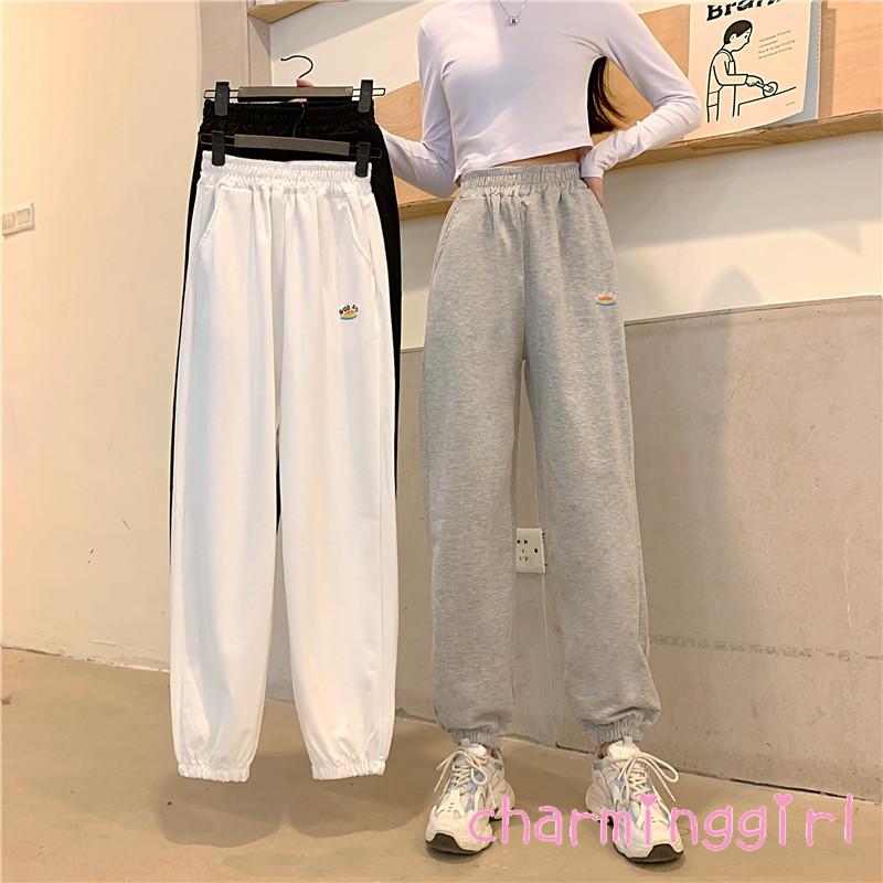 Quần dài thể thao lưng cao thời trang cho nữ