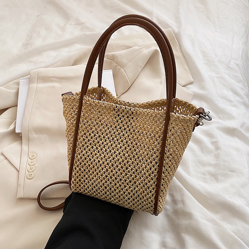 Túi Cói Đeo Chéo Thiết Kế Mới Thời Trang Mùa Hè Cho Nữ 2022