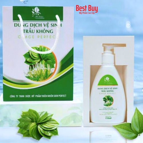 Dung Dịch Vệ Sinh Phụ Nữ Trầu Không Chage Perfect Chiết Xuất Từ Thiên Nhiên 150ml