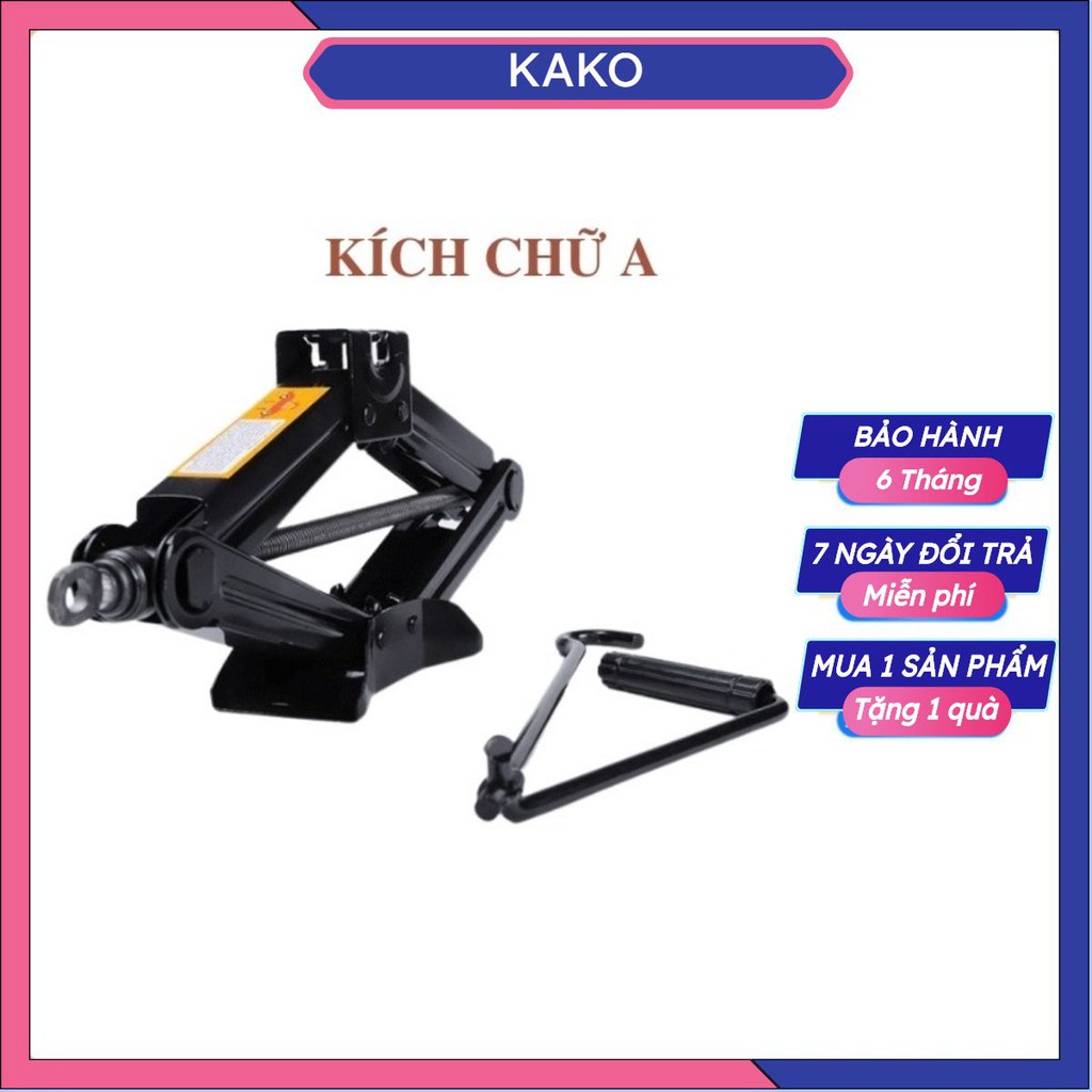 Kích chữ A kích xếp 1 tấn 2 tấn con đội ô tô xe máy