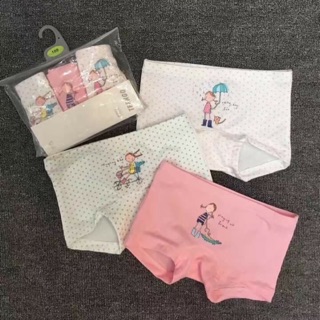 Combo 3 quần chip đùi bé gái