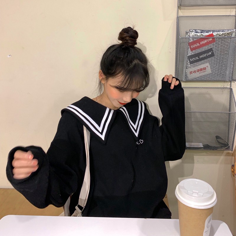 Áo Hoodie Thủy Thủ hàng Quãng Châu cao cấp