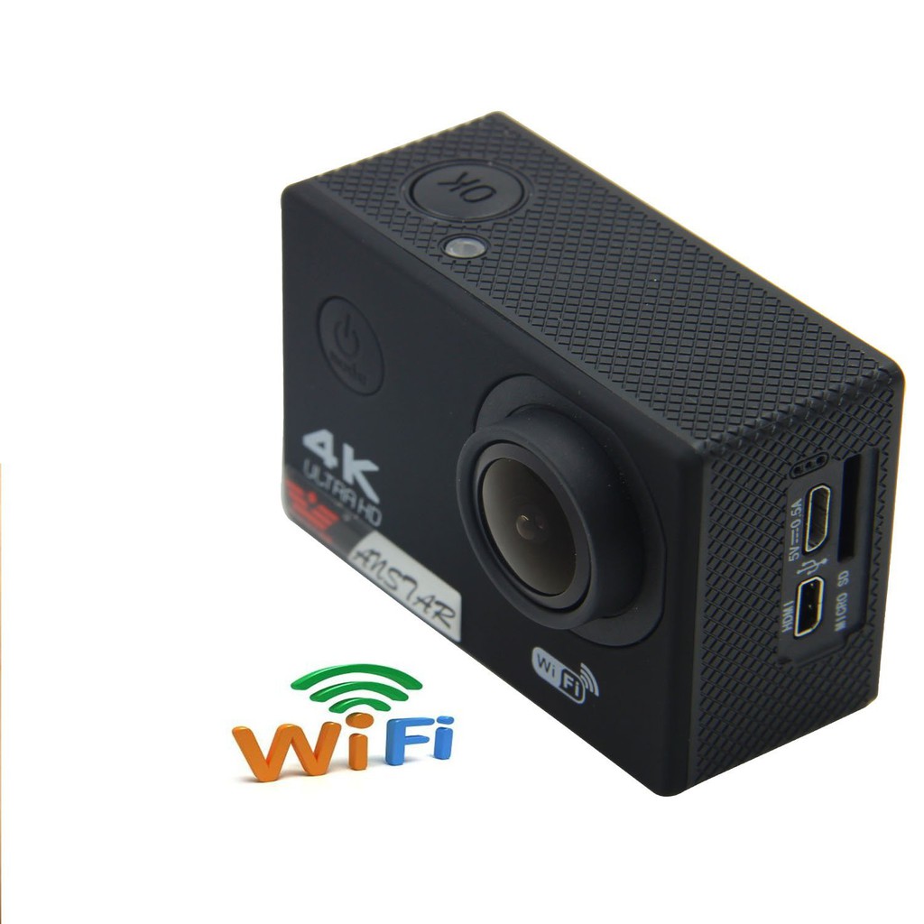 Máy ảnh hành động 4K WIFI chống thấm nước kiểu dáng thể thao cho hình ảnh HD | BigBuy360 - bigbuy360.vn