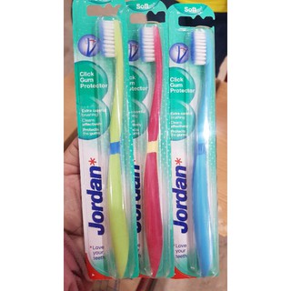 Combo 6 Cây Bàn Chải Đánh Răng Jordan Clickgum Protect