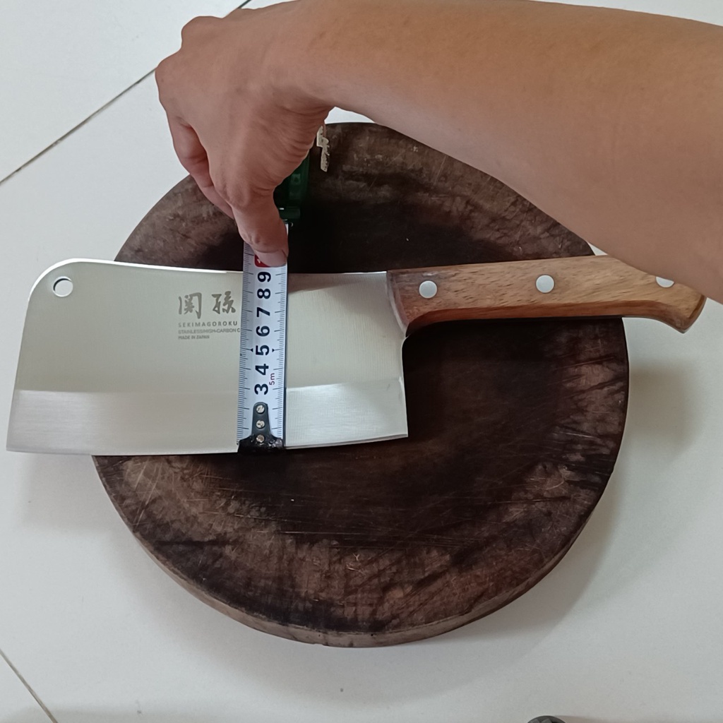 Dao Chặt Giò Heo, Thái Thịt, Lạng Cá Mỏng Dính. Nội Địa Nhật