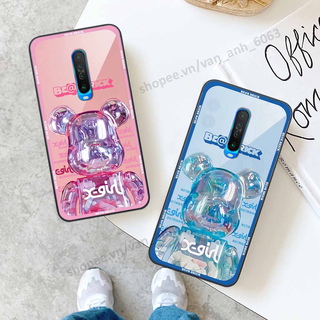 Ốp Xiaomi Redmi K30 be@r brick mars thời trang, ốp lưng điện thoại viền dẻo siêu chất