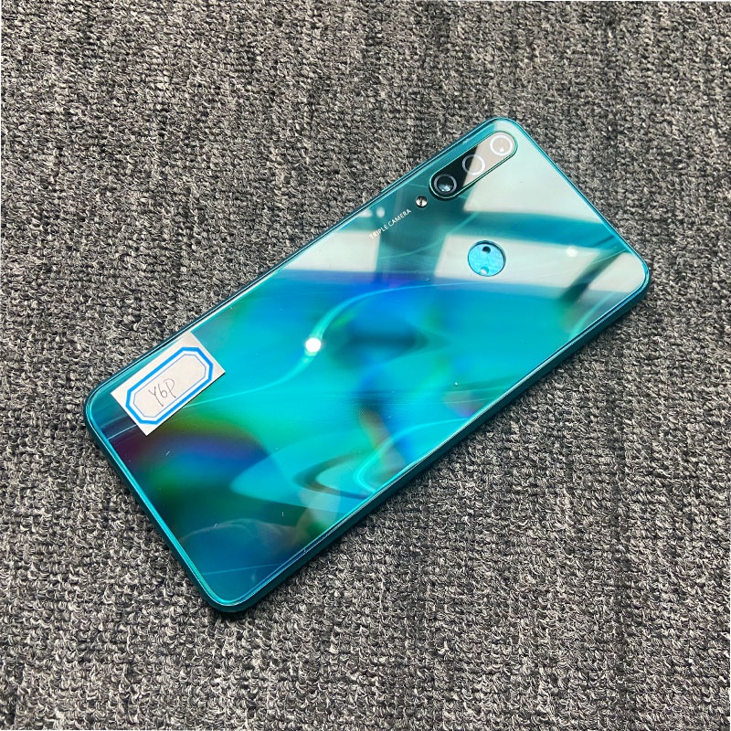 Nắp Lưng Điện Thoại Bằng Kính Thay Thế Chuyên Dụng Cho Huawei Y6P 2020 Y6 P MED-LX9 MED-LX9N