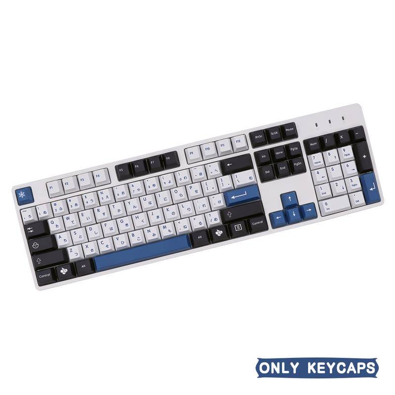 139 keys Arctic keycap Cherry Profile PBT sublimation suitable for GMK61/64/68/84/87/96/980/104/108 mechanical keyboard