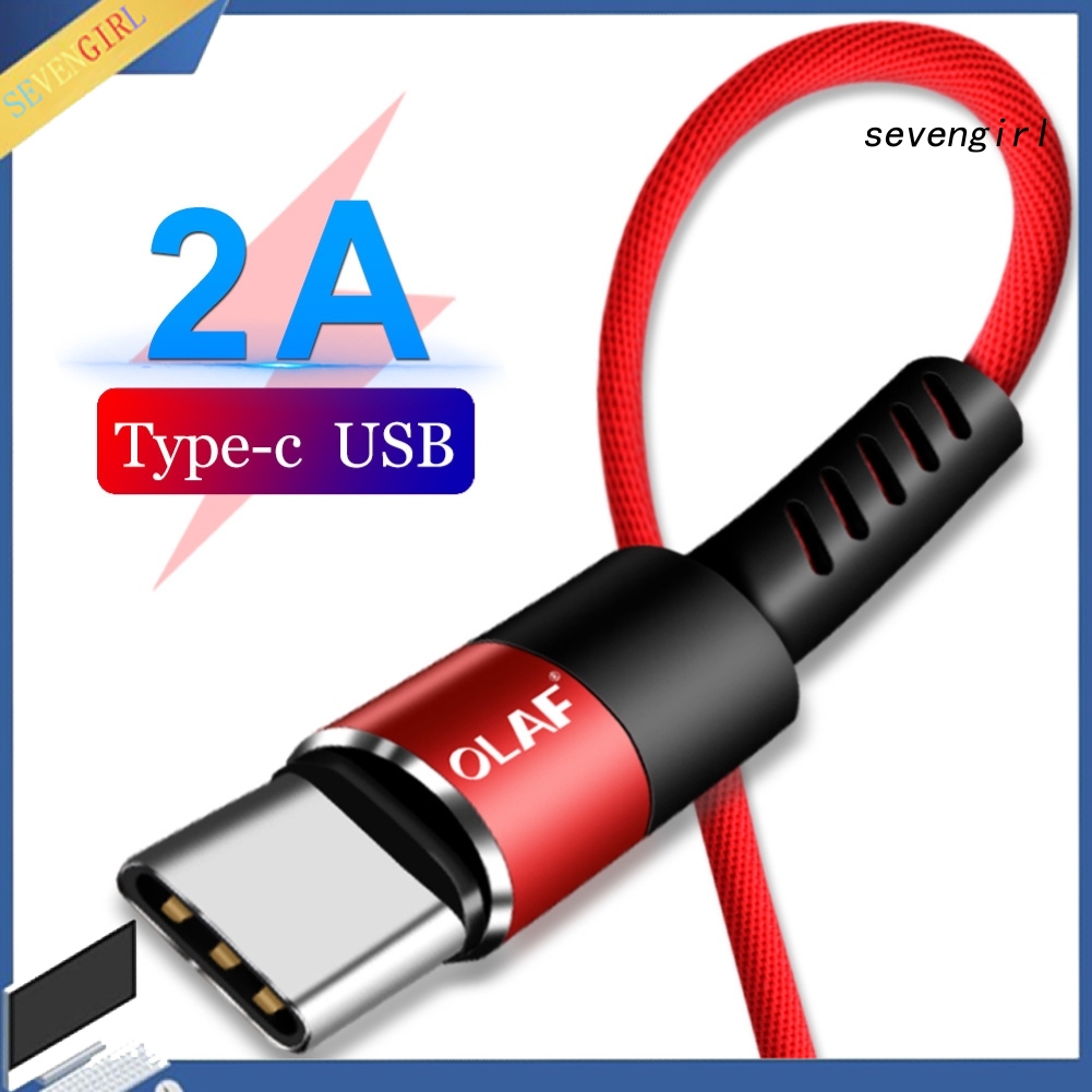 Cáp Sạc Nhanh Sev-Olaf 2a Micro-Usb Type-C Cho Điện Thoại Android