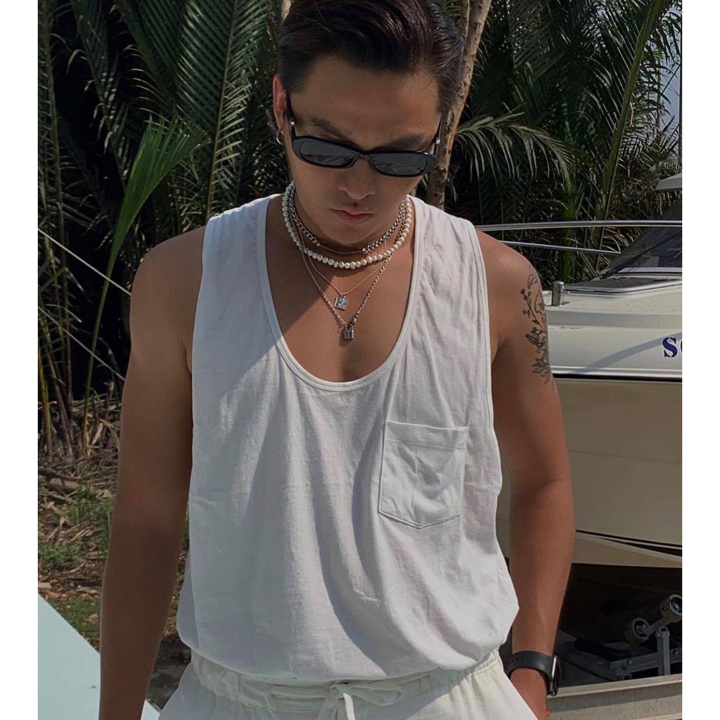 Áo ba lỗ BASIC TANKTOP WHITE