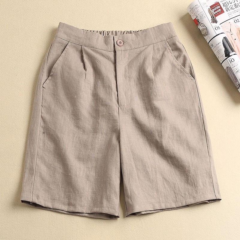 Quần shorts đũi nữ nhiều màu, đủ size, thiết kế trẻ trung, năng động WQH028 | BigBuy360 - bigbuy360.vn