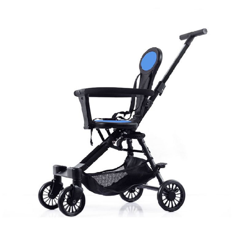 Xe đẩy cho bé gấp gọn,  đảo chiều cải tiến Bánh Xe Lớn.