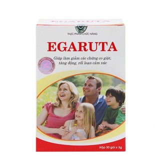 Cốm egaruta hỗ trợ điều trị bệnh động kinh, tăng động hộp 30 gói