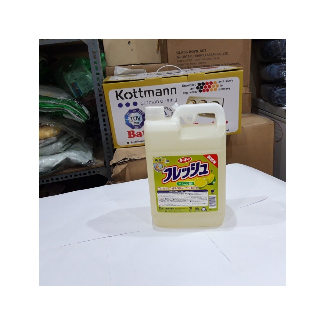 Nước rửa chén bát Wai dung tích 4L Nhật Bản DrbStore