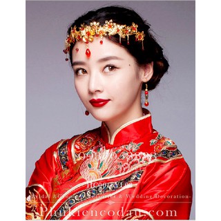 Cài tóc cô dâu cổ trang HC0016YL03
