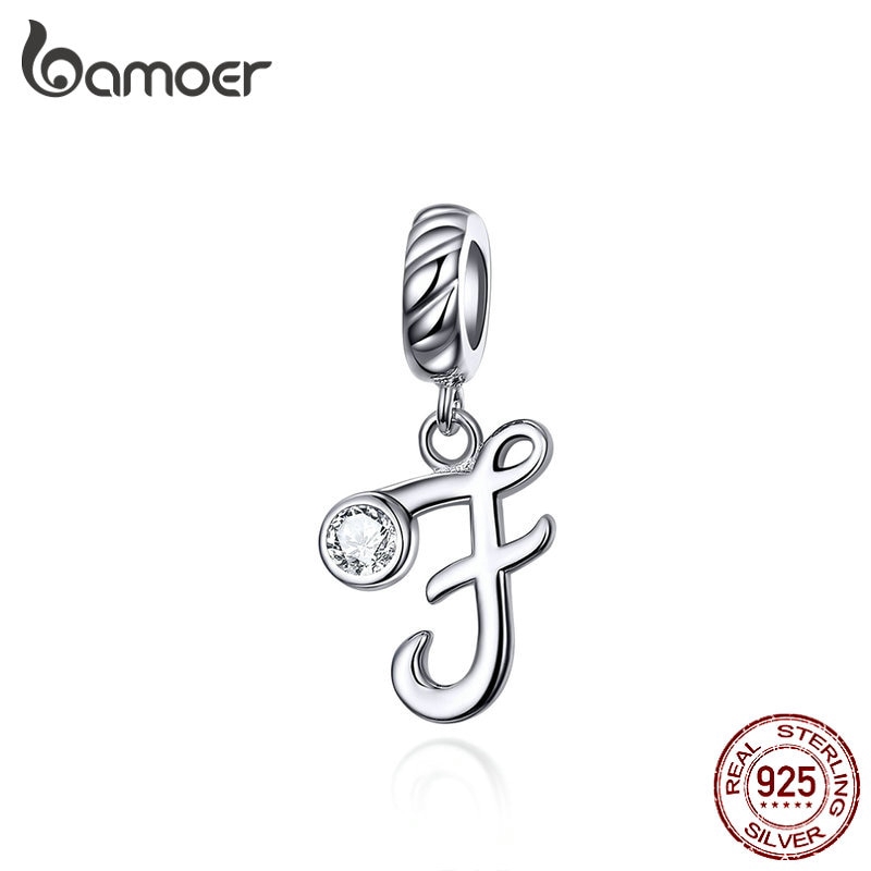 Mặt Dây Chuyền Bamoer Cho Nữ Hình 26 Chữ Cái Bằng Bạc 925 | BigBuy360 - bigbuy360.vn