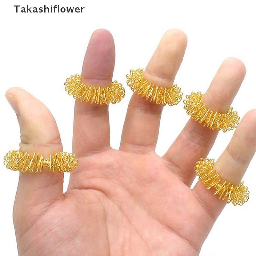 Bộ 10 Nhẫn Mát Xa Tay Bằng Thép Không Gỉ