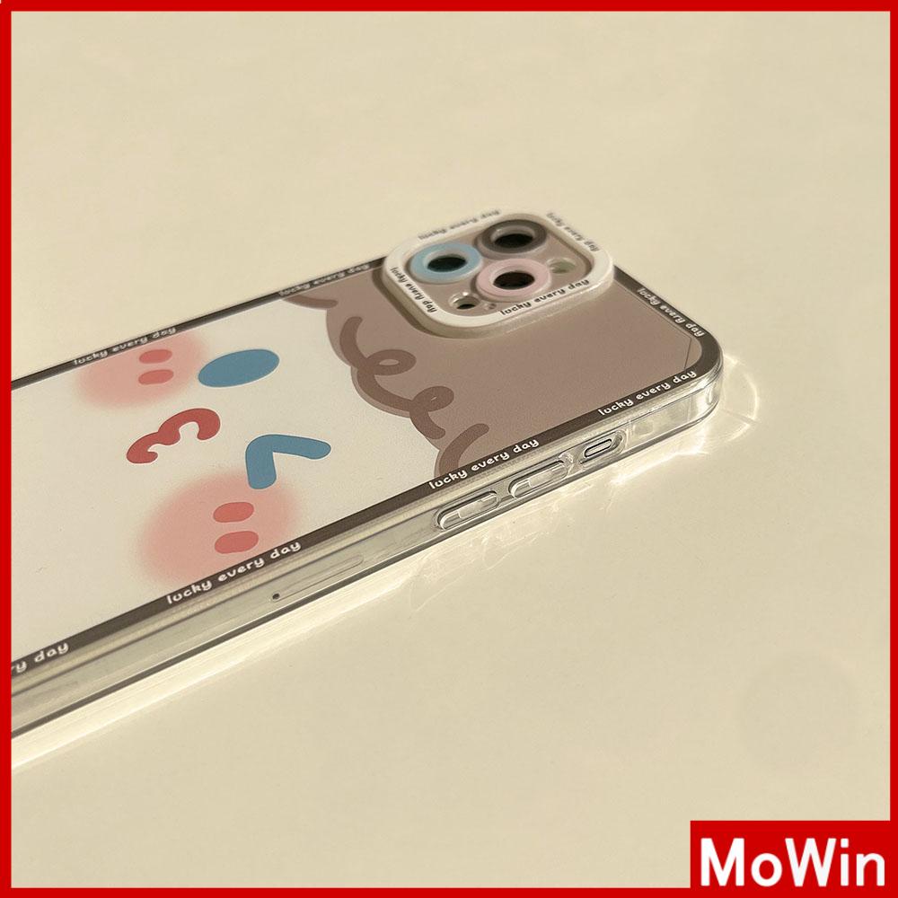 Ốp Điện Thoại Silicon Trong Suốt Viền Vuông Bảo Vệ Camera Chống Sốc Cho iPhone 13 Pro Max 12 Pro Max 11 7 Plus