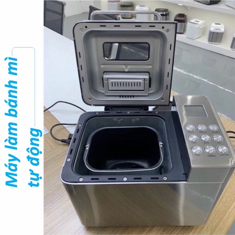 Máy làm bánh mì Ranbem 135G hoàn toàn tự động việc làm bánh mỳ không còn khó khăn