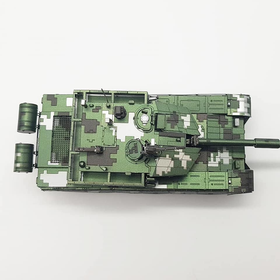 Mô Hình Kim Loại Lắp Ráp 3D Piececool Xe Tăng T-99A Main Battle Tank