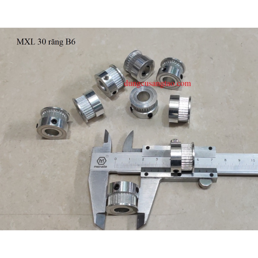 Nhông truyền động MXL bảng rộng B6 / Puly 2GT