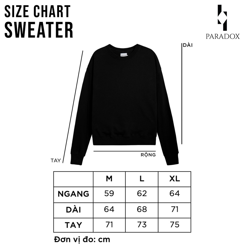Áo thun dài tay Paradox ARISIA CATS SWEATER (Black) | BigBuy360 - bigbuy360.vn